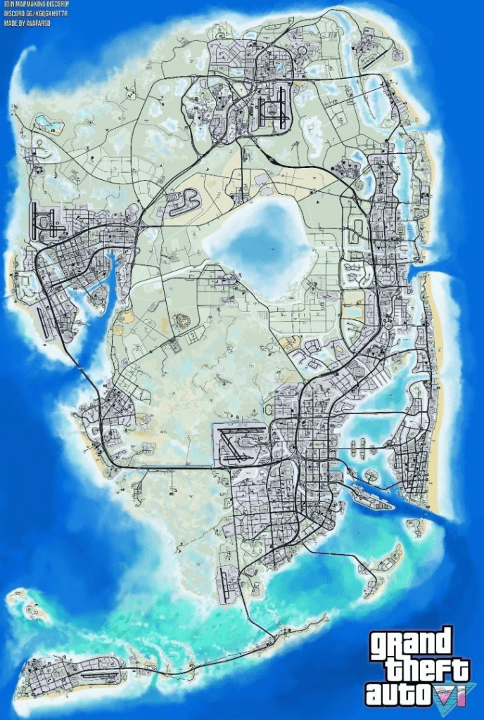 GTA 6 Map Konzept 2