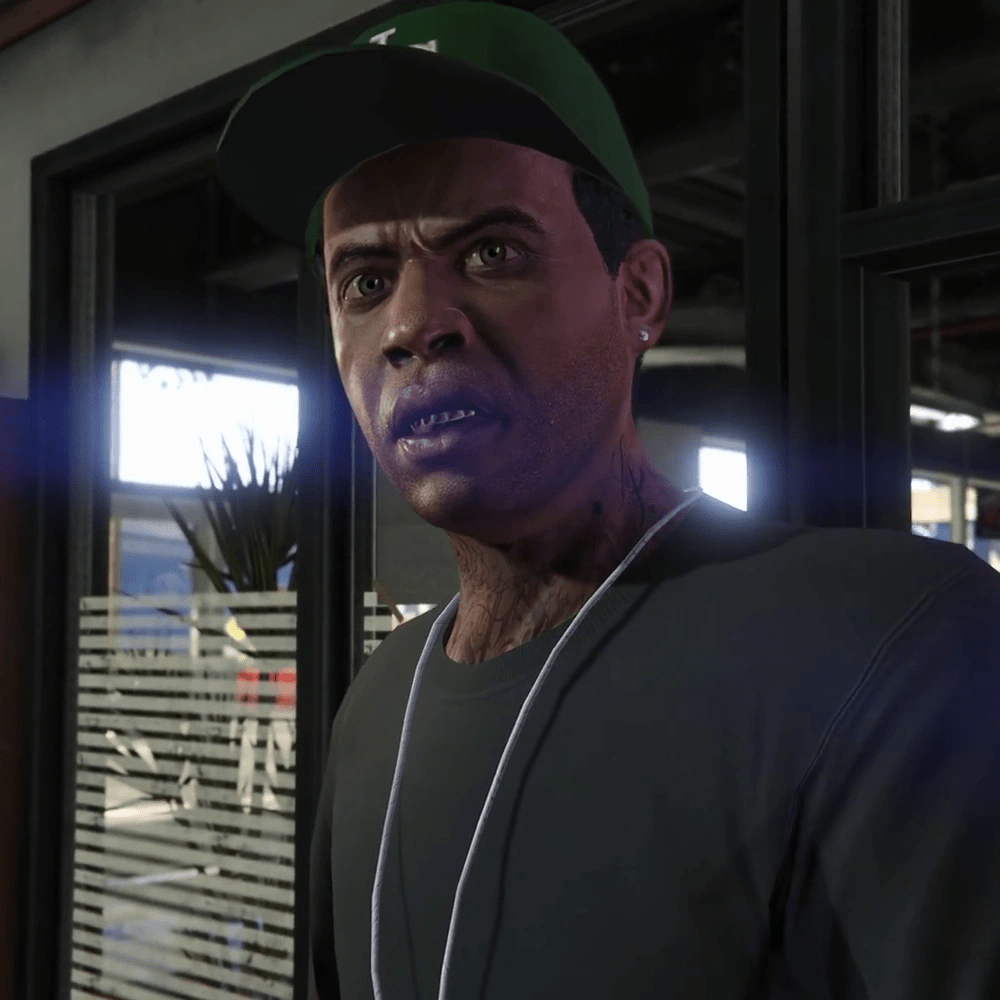 Lamar Davis während der Entwicklung von GTA 5